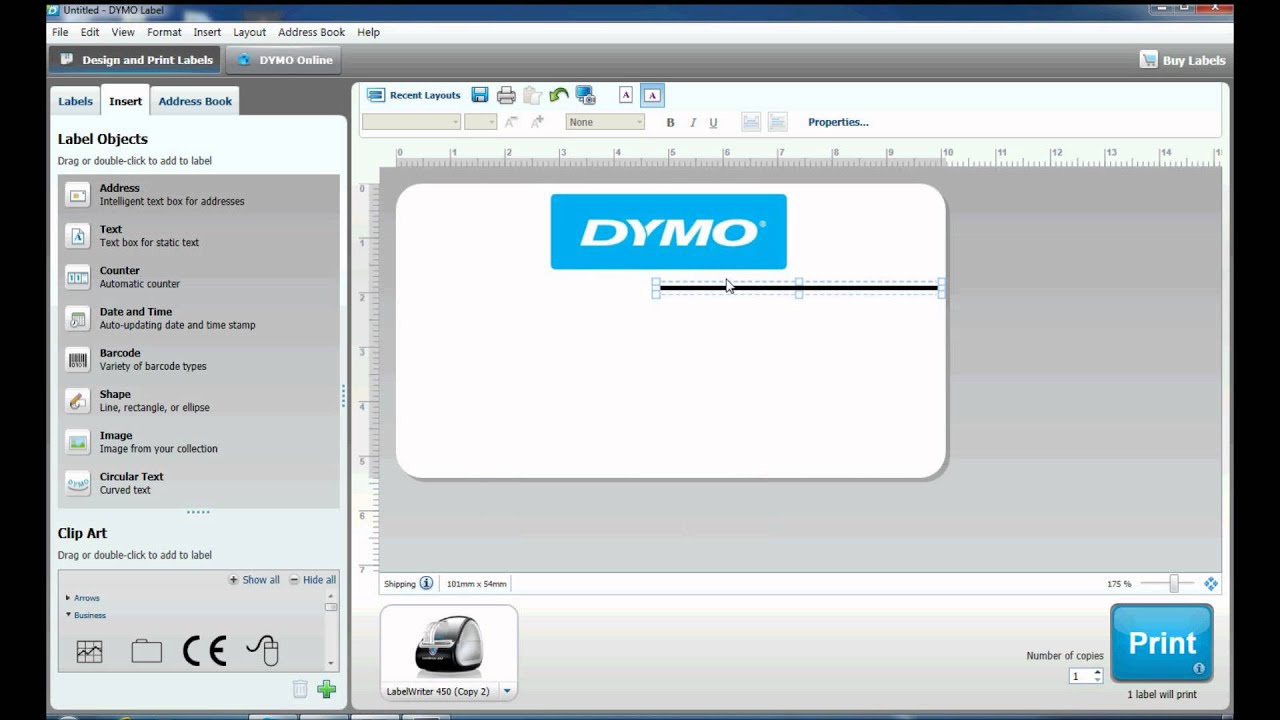 dymo software download mac